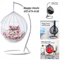 PERFECT GIFT Egg Swing chair with stand and Cushion 