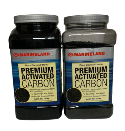New - Marineland Premium Activated Carbon For All Aquarium Filters Removes discoloration, odors and...
