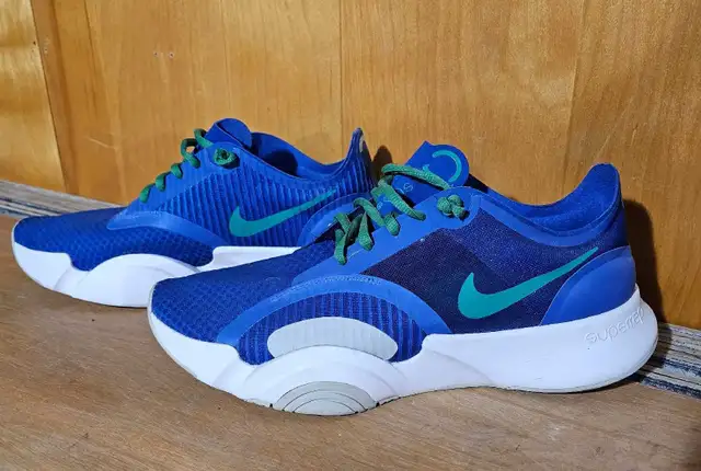 Men's Nike Superrep Go Mesh Sneakers Blue/W in Men's Shoes in Calgary - Image 3