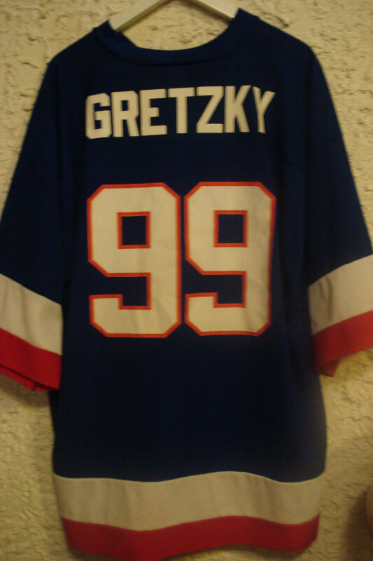 NHL Wayne Gretzky Rangers Jersey in Arts & Collectibles in Edmonton - Image 2