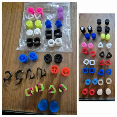 NEW 2g 4g 9mm 10mm 11mm Stretchers Plugs Stainless Steel Various, View more