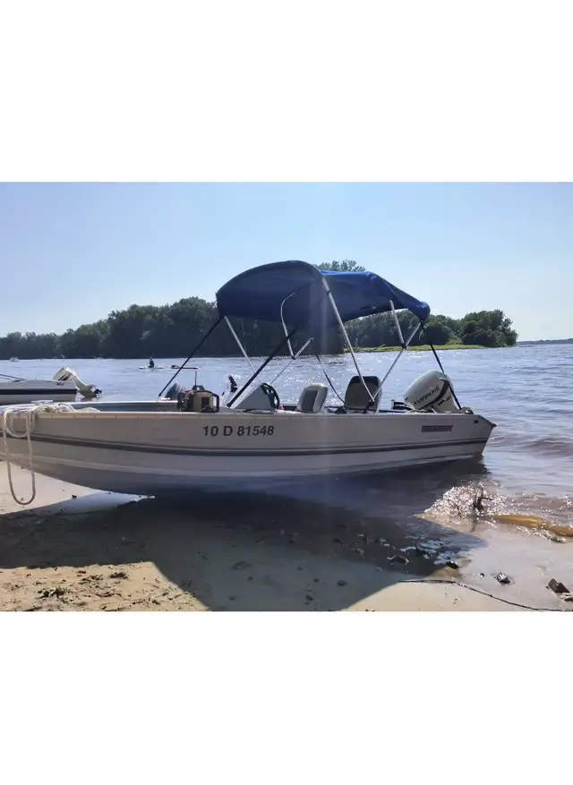 bateau de peche 17pi in Powerboats & Motorboats in Trois-Rivières - Image 2