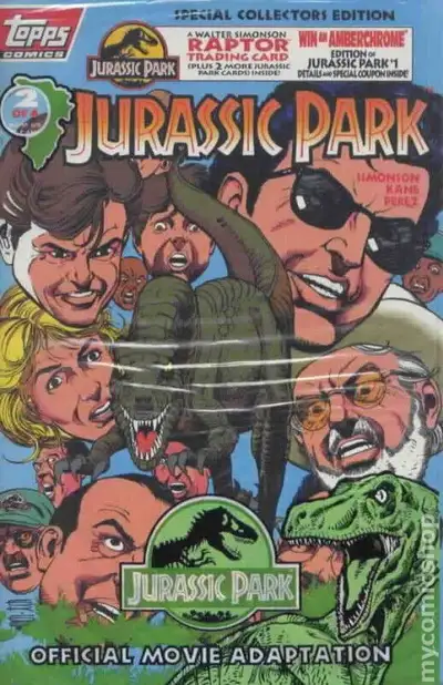 Jurassic Park/World items: comics, magazine, lego, trading cards, View more