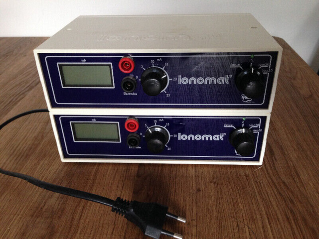 Ionomat 2, appareil d'ionophorèse - ionophoresis machine, Santé et besoins  spéciaux, Victoriaville