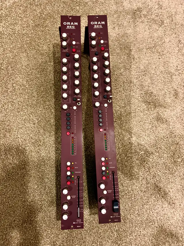 Oram BEQ Mic Preamp/Eq in Pro Audio & Recording Equipment in City of Toronto - Image 2