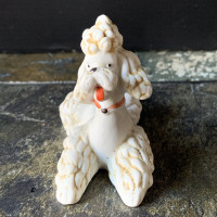 Small Vintage Poodle figurine