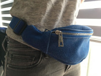 Fanny pack sac ceinture bleu blue