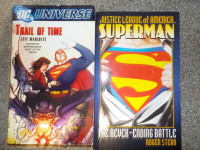 DC Superhero Novels Justice League, Great condition