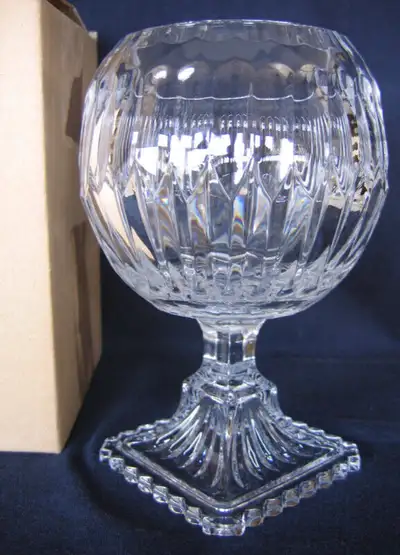 NEW IN BOX, EUROPEAN CUT CRYSTAL VASE, View more