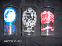 Vintage The Royal Family Collectors Glasses $60.00