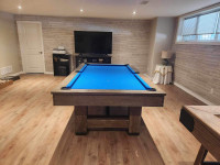 BRAND NEW LUXURY BILLIARDS TABLE FOR SALE-FREE DELIVERY!