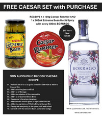 FREE CAESAR SET with Purchase of Borrago - Alcohol Free Caesars