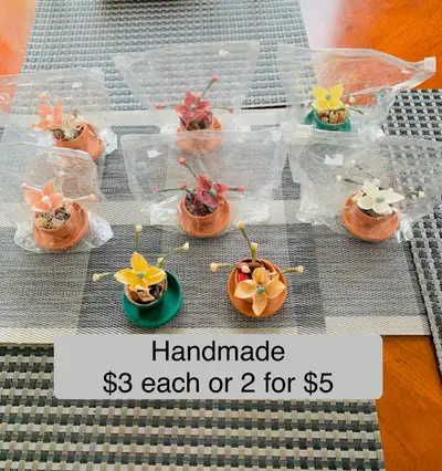 NEW handcrafted flower decor (room freshener), View more
