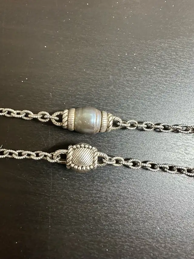 Judith Ripka silver and pearl necklace in Jewellery & Watches in City of Montréal - Image 6