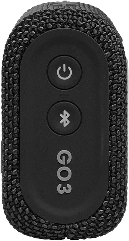JBL Go 3 Portable Wireless Bluetooth® Waterproof Speaker - Black in Speakers in Oshawa / Durham Region - Image 2