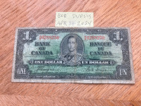 1937 One Dollar Note