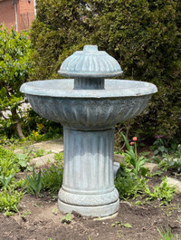 Concrete Water Fountain 