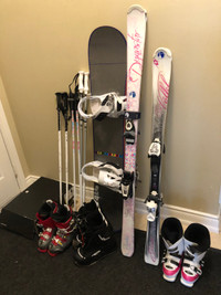 Ski boots and Snowboard boots