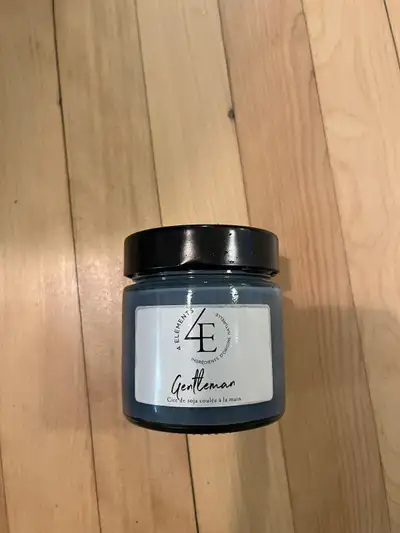 Chandelle de cire de soya coulée à la main, View more