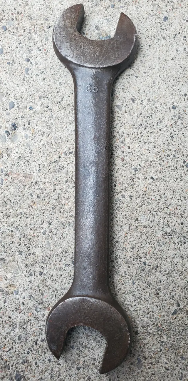Vintage J.H. WILLIAMS & CO. #35 Double Open-End Wrench in Hand Tools in City of Toronto - Image 2