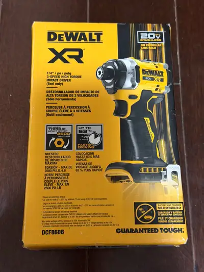 Dewalt DCF860b Impact Drill , View more