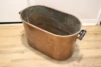 Boiler antique en cuivre