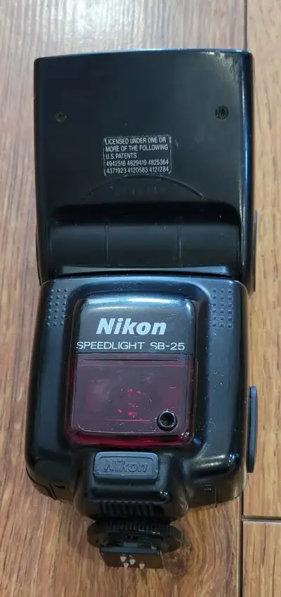 Nikon SB-25 Speedlight Shoe-Mount Flash – Working, View more