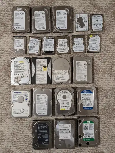 Hard Drives 3.5" and 2.5" -  SATA, IDE - Cables, View more