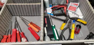 Tool case with Tools, View more