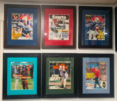 AUTOGRAPHED SPORTS ILLUSTRATED COVERS, View more