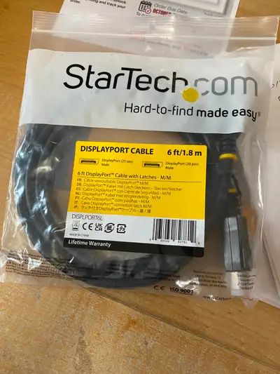 Startech Display Port Monitor Cable, View more