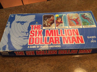 VINTAGE THE SIX MILLION DOLLAR MAN BOARD GAME 1975