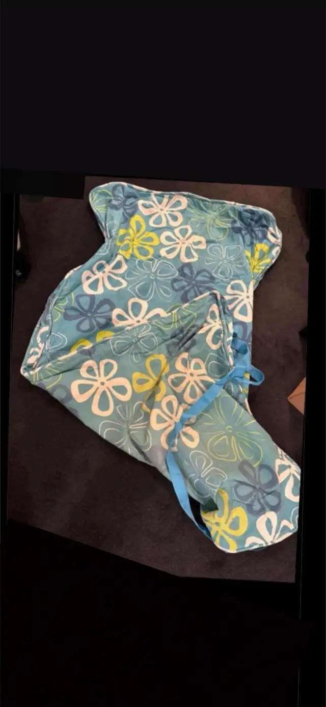 COVER w/full zip & carry strap to fit a foam mattress topper TWI in Bedding in Guelph - Image 2