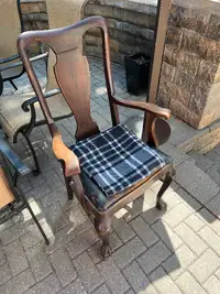 Antique Eagle Claw Armchair