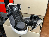 louis vuitton mens shoes darmier hightops size 9 - 9.5