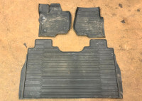 2015-2022 Ford F-150 Front & Rear Rubber All-Weather Floor Mats