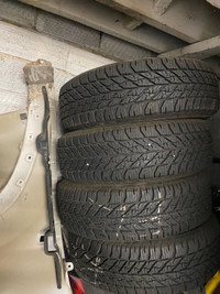 Set of 4 185 65 14 Goodyear winter tires $400 installed & balanc