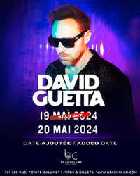 DAVID GUETTA / MONTREAL / MAY 20 2024 / BEACHCLUB