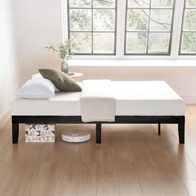 Mellow 12 Inch Full/Double Size Solid Wood Bed Frame BRAND NEW in Beds & Mattresses in London - Image 4