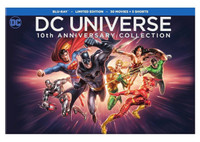 DC UNIVERSE 10TH ANNIVERSARY COLLECTION (30 MOVIES BLURAY)