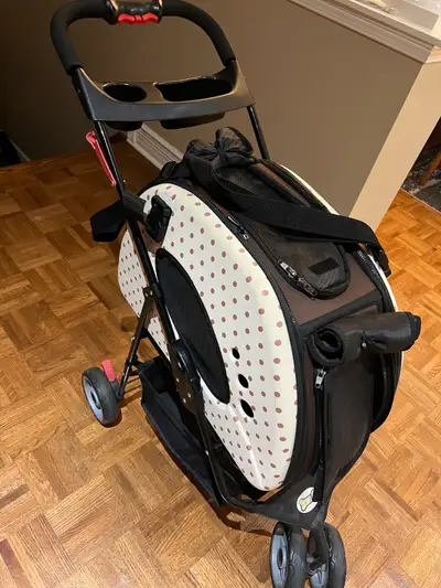 Detachable Pet Carrier and Stroller, View more