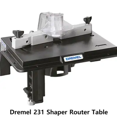 Dremel Shaper/Router Table. Rotary Tool Wood Working Attachment, View more