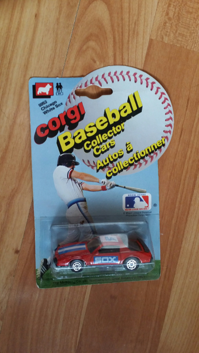 New Carded Vintage Corgi MLB Chicago White Sox Firebird, View more