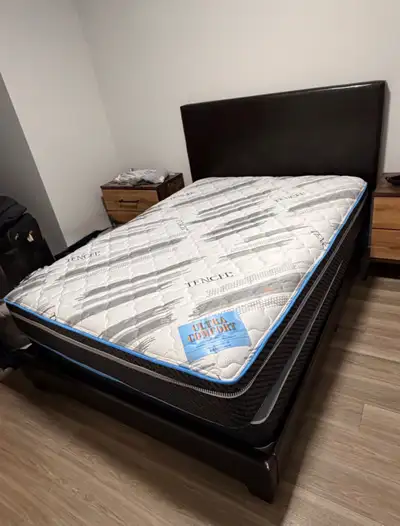 Double Bed Frame + Mattress + Box Spring – Complete Set, View more
