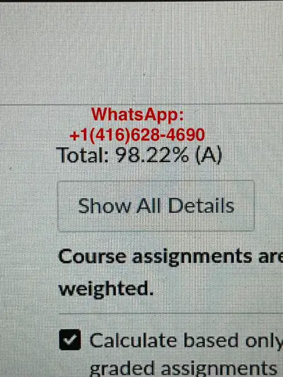 ASSIGNMENT HELP | ESSAY WRITING | HOMEWORK HELP | ONLINE COURSE SUPPORT Message on WhatsApp : +1(416...