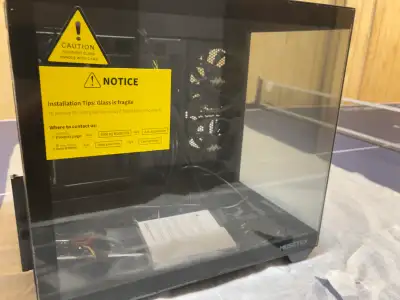 Musetex ATX PC Case – Like New, 3 Fans Included –, View more