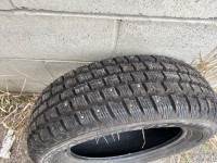 1 Studded winter tire 16”