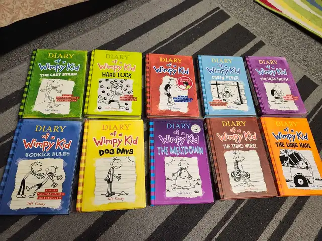 Diary of a Wimpy Kid Book Series by Jeff Kinney in Children & Young Adult in City of Toronto - Image 2