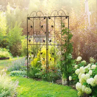Beautiful metal Trellis Set of 2, Garden Trellis for Climbing, View more