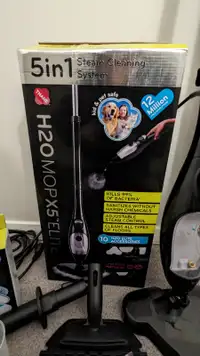 Thane H2O Steam Mop HD - Super Powerful 5-In-1 Multi-Use Steam C